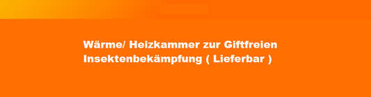 Wärme/ Heizkammer zur giftfreien Insektenbekämpfung bei Motten, Bettwanzen und Co.