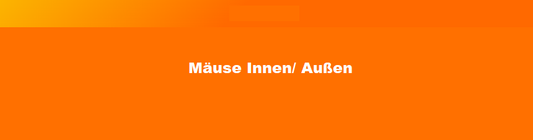 Mäusebekämpfung Innen/ Außen  1-4 Behandlungen je Variante inkl. Material/ Präparate & Köderstationen